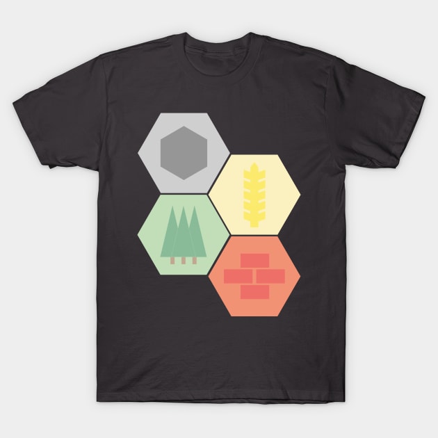 Catan Logos T-Shirt by Zayter